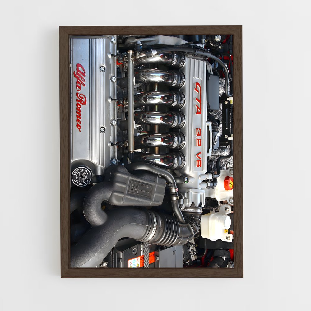 Poster Red Revolutions – affiche Alfa Romeo (vue 5)